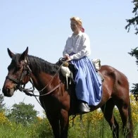 Woman and Horse