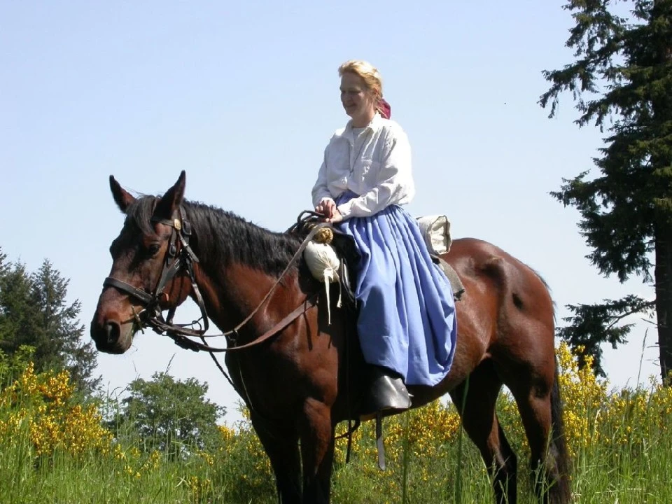 Woman and Horse