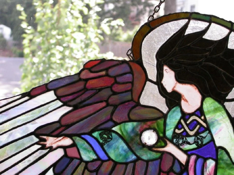 Stained Glass Angel