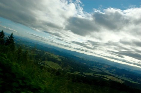 Driving Through the Hills