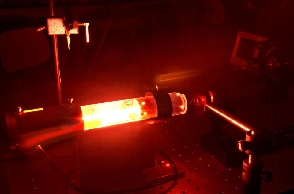 Helium Neon Laser Calibration