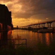 Sunset, Superior Granary