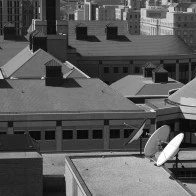 Radio Dishes, UW Rooftops