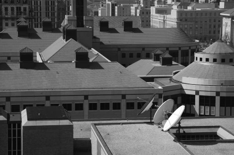 Radio Dishes, UW Rooftops