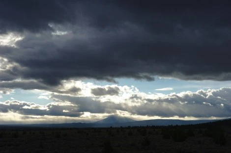 Sunset, high desert