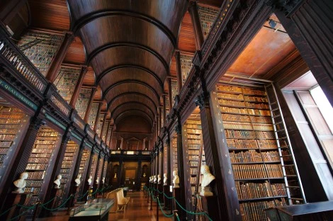 The library at Trinity