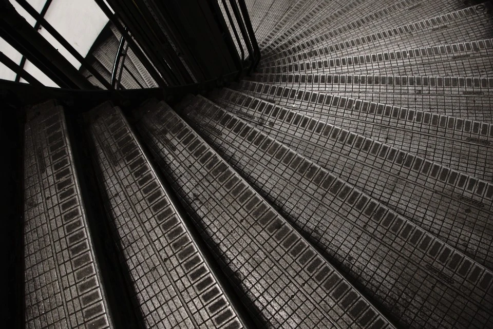 Stairs, London Underground