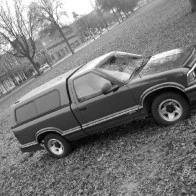 A Shiny Truck in Fall