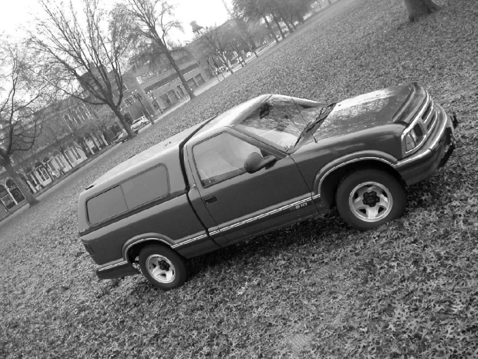 A Shiny Truck in Fall